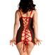 Сексуальное платье из сетки Art of Sex - Sharlotte черно-красное L-2XL SX2439 фото 2