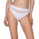 Трусики з прозорою вставкою Passion PS006 PANTIES L, white SO4235 фото 1