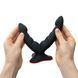 Двойной фаллоимитатор Fun Factory RYDE black, гибкие стволы, присоска SX0976 фото 5