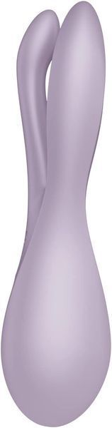 Кліторальний вібратор Satisfyer Threesome 2 Violet, 3 гнучкі пальчики, 3 мотори SX1213