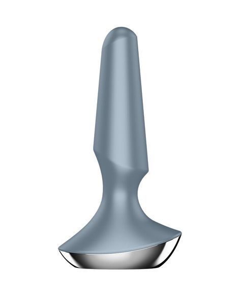 Анальная смарт-вибропробка Satisfyer Plug-ilicious 2 Ice Blue SO5445