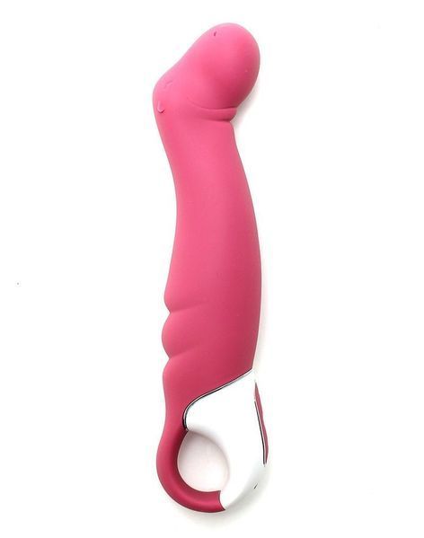 Мощный вибратор Satisfyer Vibes Petting Hippo с гибким стволом, литой силикон, 12 режимов работы SO2202