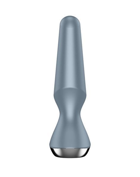 Анальная смарт-вибропробка Satisfyer Plug-ilicious 2 Ice Blue SO5445