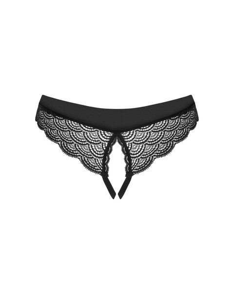 Трусики з доступом Obsessive Chemeris crotchless panties XS/S SO9764