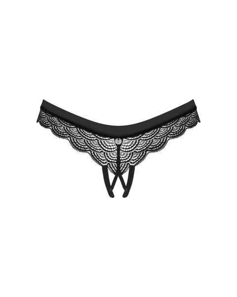 Трусики з доступом Obsessive Chemeris crotchless panties XS/S SO9764
