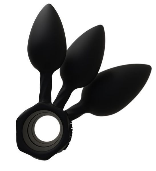Набор анальных пробок Bathmate Anal Training Plugs, диаметр 2,5см - 3,1см - 3,8см SO3359