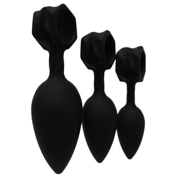 Набор анальных пробок Bathmate Anal Training Plugs, диаметр 2,5см - 3,1см - 3,8см SO3359