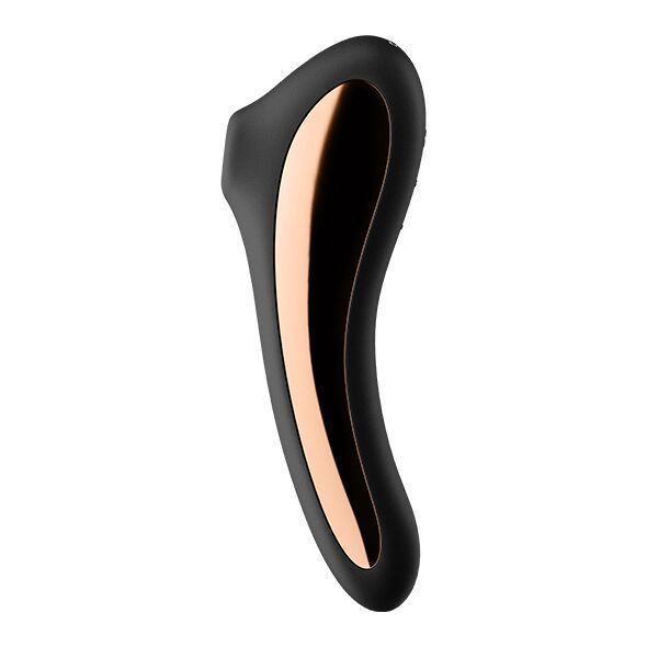 Вакуумний стимулятор з вібрацією Satisfyer Dual Kiss Black SO6114
