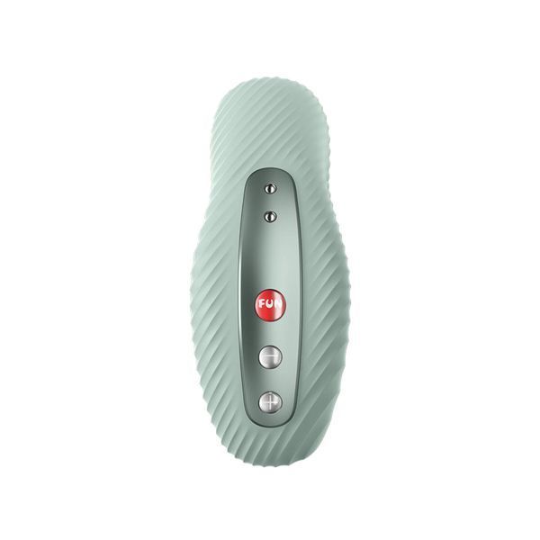Накладной вибратор Fun Factory LAYA III sage green, эффект постукивания пальцем SX0917
