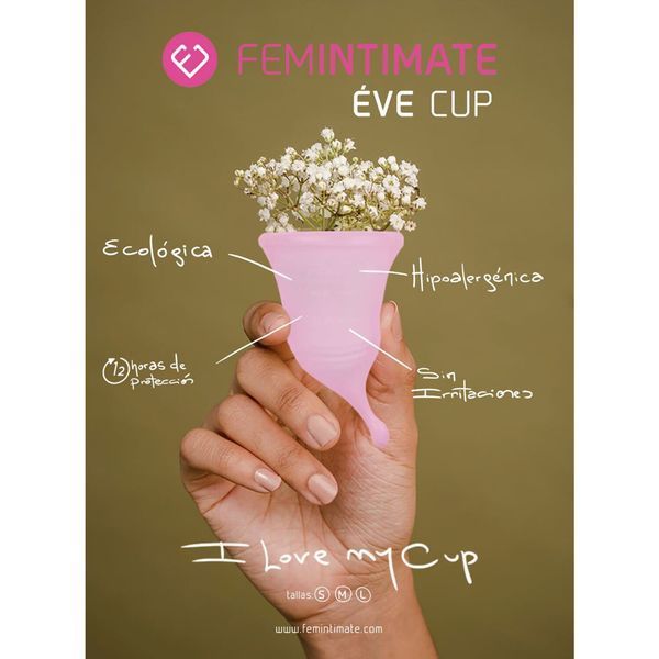 Менструальная чаша Femintimate Eve Cup New размер L, объем &mdash; 50 мл, эргономичный дизайн SO6303
