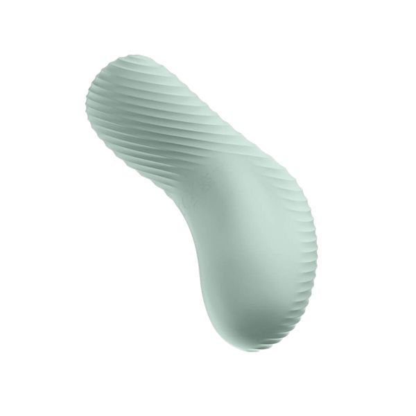 Накладной вибратор Fun Factory LAYA III sage green, эффект постукивания пальцем SX0917