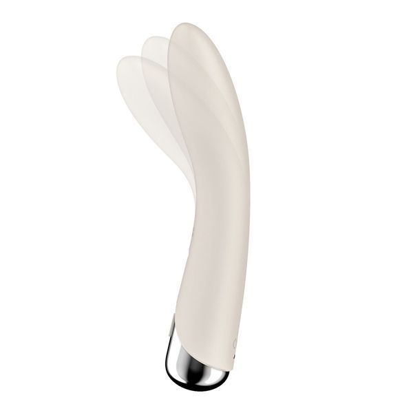 Вибратор точки G с вращением Satisfyer Spinning Vibe 1 Beige, 2 мотора SX0560