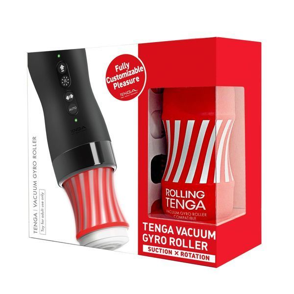 Автоматический мастурбатор Tenga VACUUM GYRO ROLLER SET, ротация и вакуум, совместим с Tenga Cup SO7041