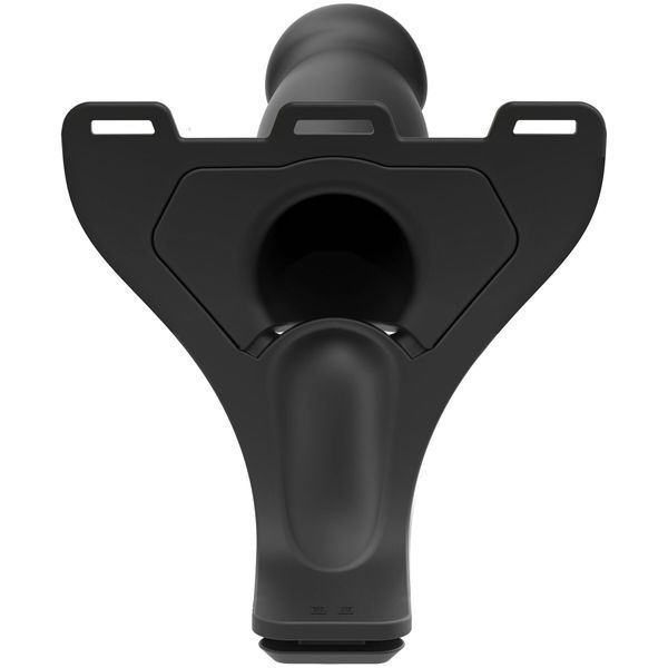 Страпон унісекс Doc Johnson Body Extensions &ndash; Be Risque, вібрація, пульт керування, порожня насадка SO6061
