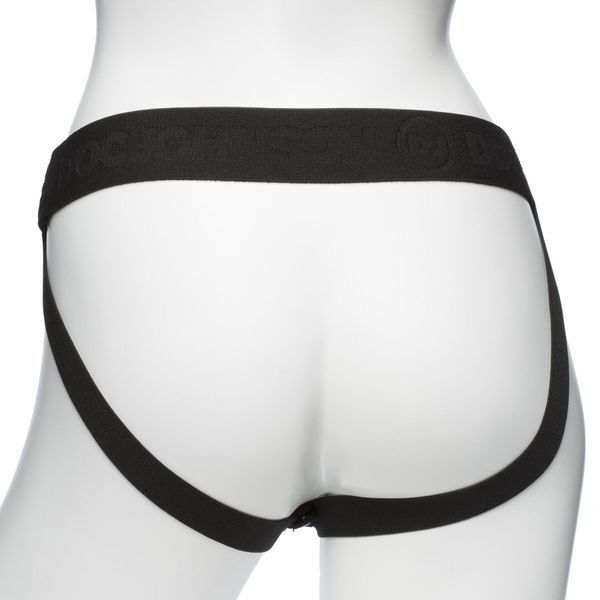 Страпон унісекс Doc Johnson Body Extensions &ndash; Be Risque, вібрація, пульт керування, порожня насадка SO6061