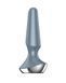 Анальная смарт-вибропробка Satisfyer Plug-ilicious 2 Ice Blue SO5445 фото 1