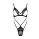 Боди монокини с открытой грудью Passion DIABOLINA BODY XXL/XXXL, black PS25803 фото 3