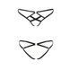 Трусики из стреп Passion Exclusive NICKY THONG XXL/XXXL, black SO7648 фото 3
