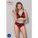 Эластичный топ с кружевом Passion PS001 TOP XL, red-black SO4186 фото 3