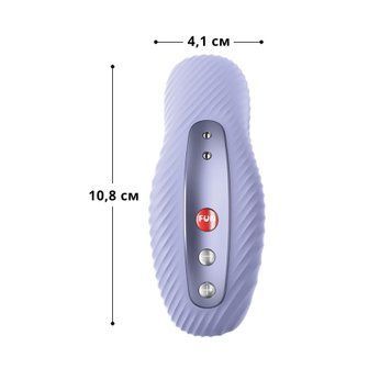 Накладной вибратор Fun Factory LAYA III soft violet, эффект постукивания пальцем SX0918