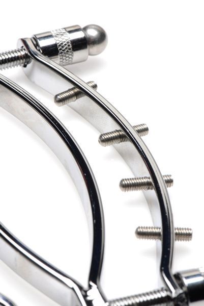 Затискач для вагіни Master Series: Spread 'Em Poker Vagina Clamp with Adjustable Pressure Screws, ши SO8798