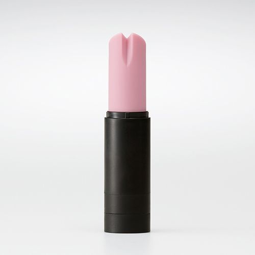 Вибратор-помада IROHA STICK Black, плавное увеличение мощности SO3329
