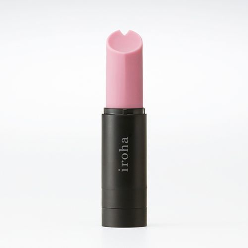 Вибратор-помада IROHA STICK Black, плавное увеличение мощности SO3329