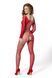 Ажурный бодистокинг с доступом Passion BS107 One Size, red SX1906 фото 2
