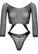 Эротическое боди Leg Avenue Top bodysuit with thong back Black SO9149 фото 3