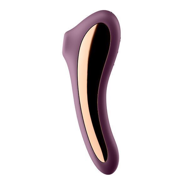 Вакуумний стимулятор з вібрацією Satisfyer Dual Kiss Wine Red SO6115