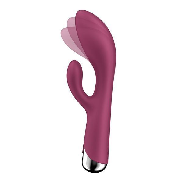 Вибратор-кролик с ротацией Satisfyer Spinning Rabbit 1 Red, 3 мотора SX0561
