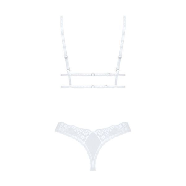 Эротический комплект Obsessive Heavenlly 2-pcs set XS/S, бюстгальтер и танга SO8172