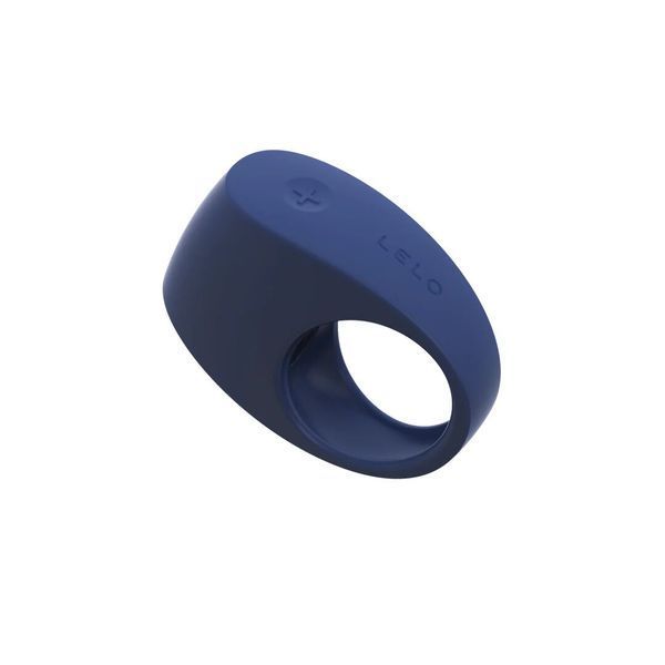 Эрекционное кольцо с вибрацией LELO Tor 3 Base Blue, управление со смартфона SX0701