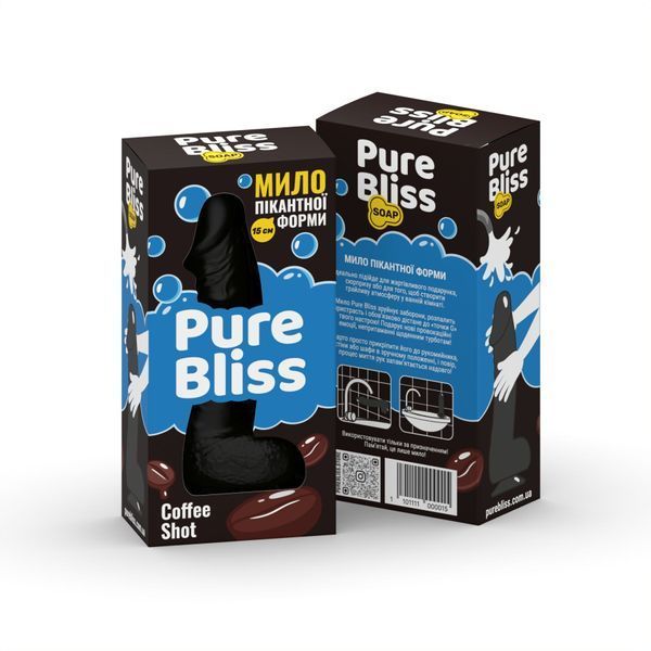 Ароматне мило пікантної форми Pure Bliss Black Coffee Shot (Кава) 15 см SX3021