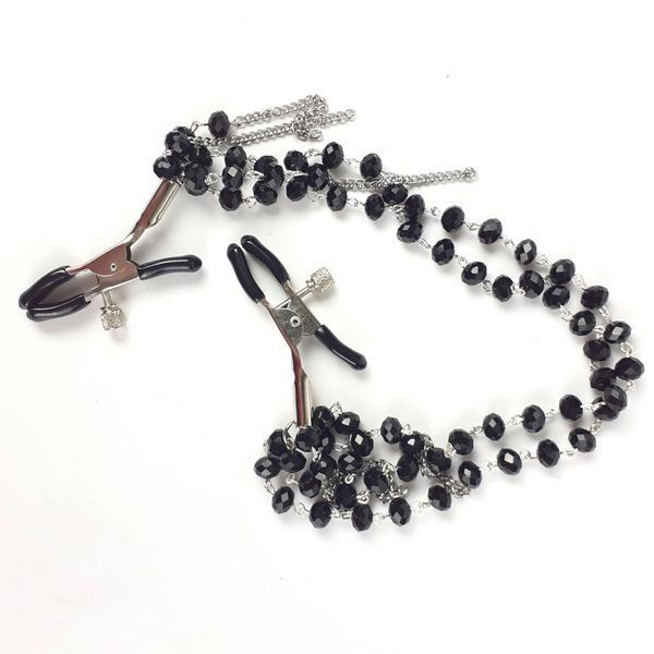Зажимы для сосков Art of Sex - Nipple clamps Sexy Jewelry Black SO5864
