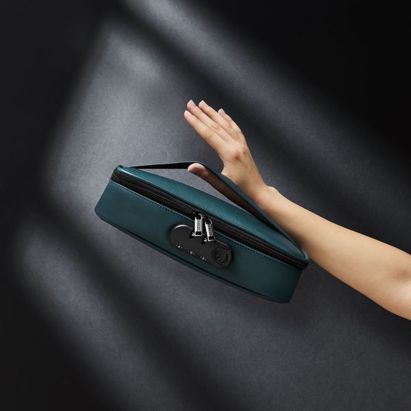 Кейс для игрушек Dorcel DISCREET BOX LUXURY GREEN, кодовый замок, 27&times;16&times;7,62 см SX1110