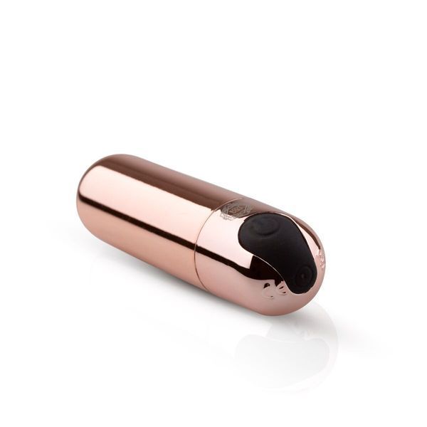Вибропуля Rosy Gold &mdash; Nouveau Bullet Vibrator, перезаряжаемая SO4593