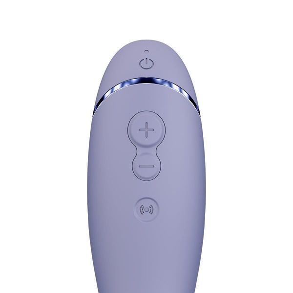 Вакуумний стимулятор для точки G та клітора з вібрацією Womanizer OG Lilac, 12 рівнів, 3 режими SX0532