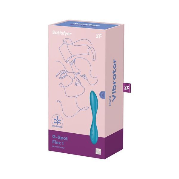 Універсальний вібратор Satisfyer G-Spot Flex 1, гнучкий стовбур із фіксацією положення SO6722