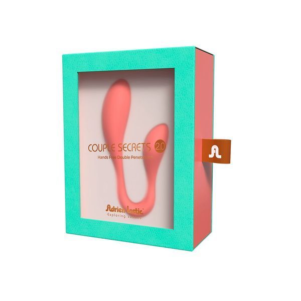 Смарт-вибратор для пар Adrien Lastic Couple Secrets 2.0, 2 мотора, 10 режимов SX1274