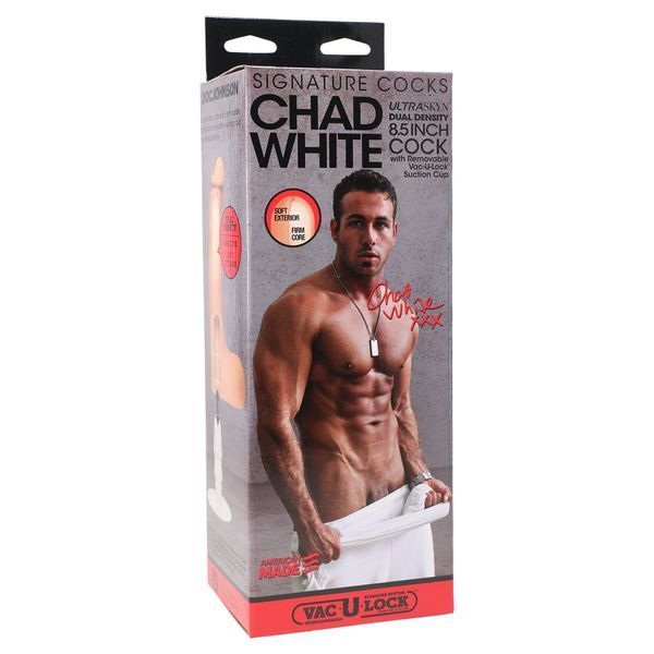 Фалоімітатор Doc Johnson Signature Cocks &ndash; Chad White 8,5 inch UltraSkin SO6062
