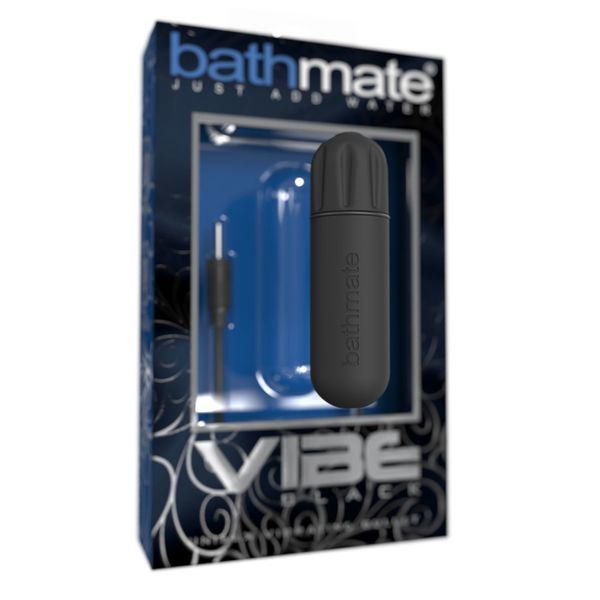 Вибропуля Bathmate Vibe Bullet Black, глубокая мощная вибрация SO2439