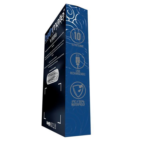 Вибропуля Bathmate Vibe Bullet Black, глубокая мощная вибрация SO2439