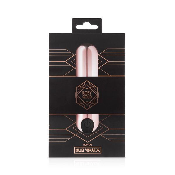 Вибропуля Rosy Gold &mdash; Nouveau Bullet Vibrator, перезаряжаемая SO4593