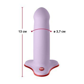 Фаллоимитатор Fun Factory AMOR, сиреневый, длина 14,6 см, диаметр 3,7 см, изогнутый SX0981