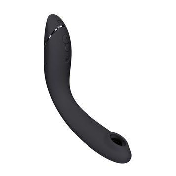 Вакуумний стимулятор для точки G та клітора з вібрацією Womanizer OG Dark Grey, 12 рівнів, 3 режими SX0533