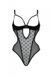 Эротическое боди Passion MARINA BODY, S/M, black, с открытыми чашками SO9718 фото 3