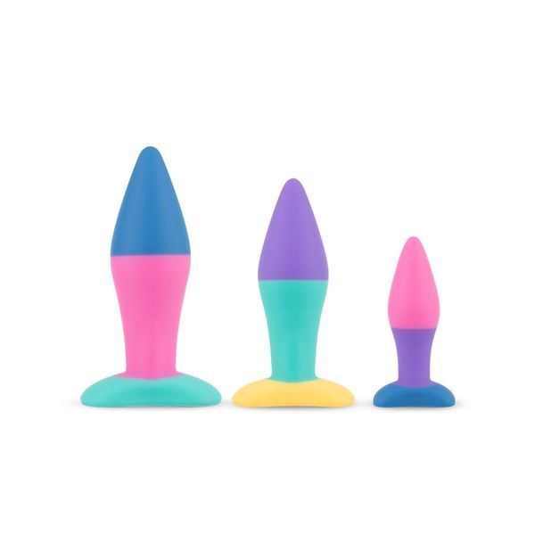 Набор анальных пробок PMV20 Koda &ndash; Butt Plug Set, диаметр 2,9 см, 3,9 см, 5 см SO8897