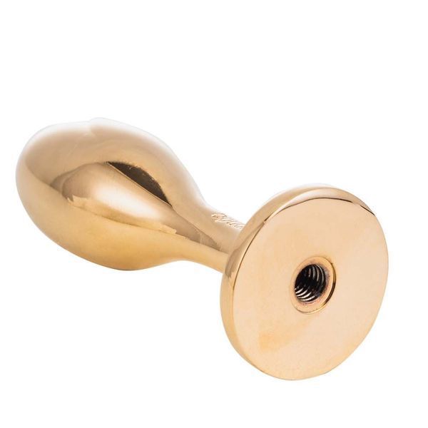 Металлическая анальная пробка Лисий хвост LOCKINK SEVANDA White Fox-Tail Anal Rose-shape Plug SX0866