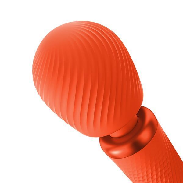 Вібромасажер Fun Factory VIM Vibrating Wand sunrise orange, суперпотужний та легкий, до 6 годин роботи SX0919